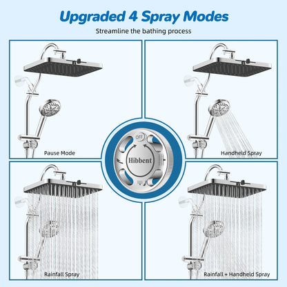 PowerStream High-Flow Shower Combo Deluxe